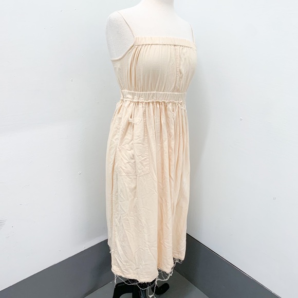 Urban Outfitters Linen Blend Raw Hem Dress - Picture 4 of 11
